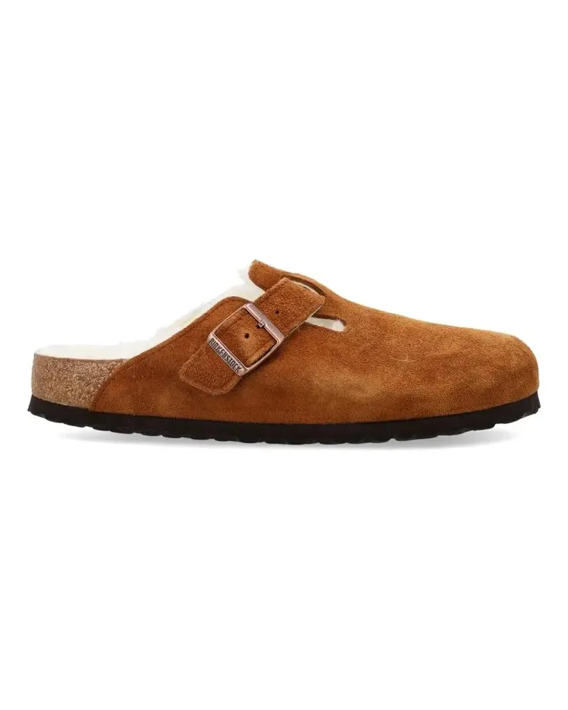 Birkenstock Loafer Boston Shearling Mink Slip-On braun Braun