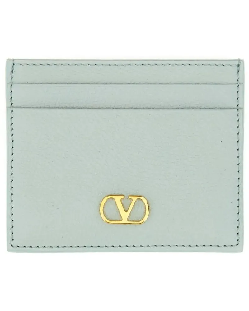 Valentino Garavani Portemonnaie "Vlogo Signature" Card Holder grün Grün