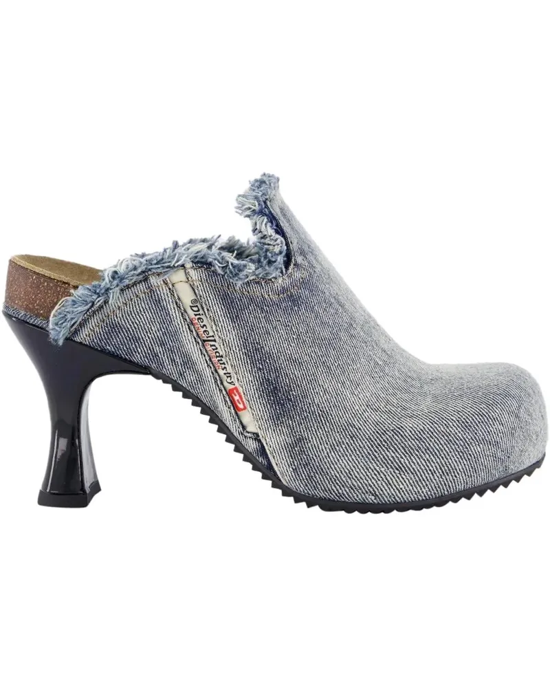 Diesel Loafer Dames D-Woodstock Muil Blauw blau Blau