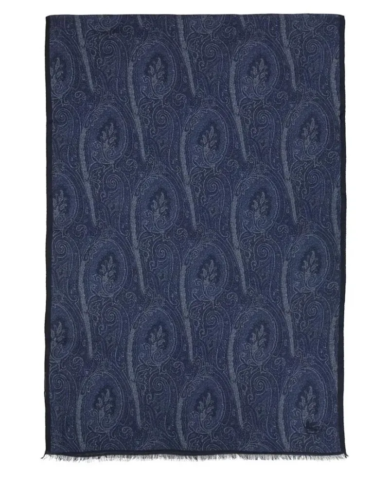 Etro Tücher & Schals "Paisley" Scarf grau Grau
