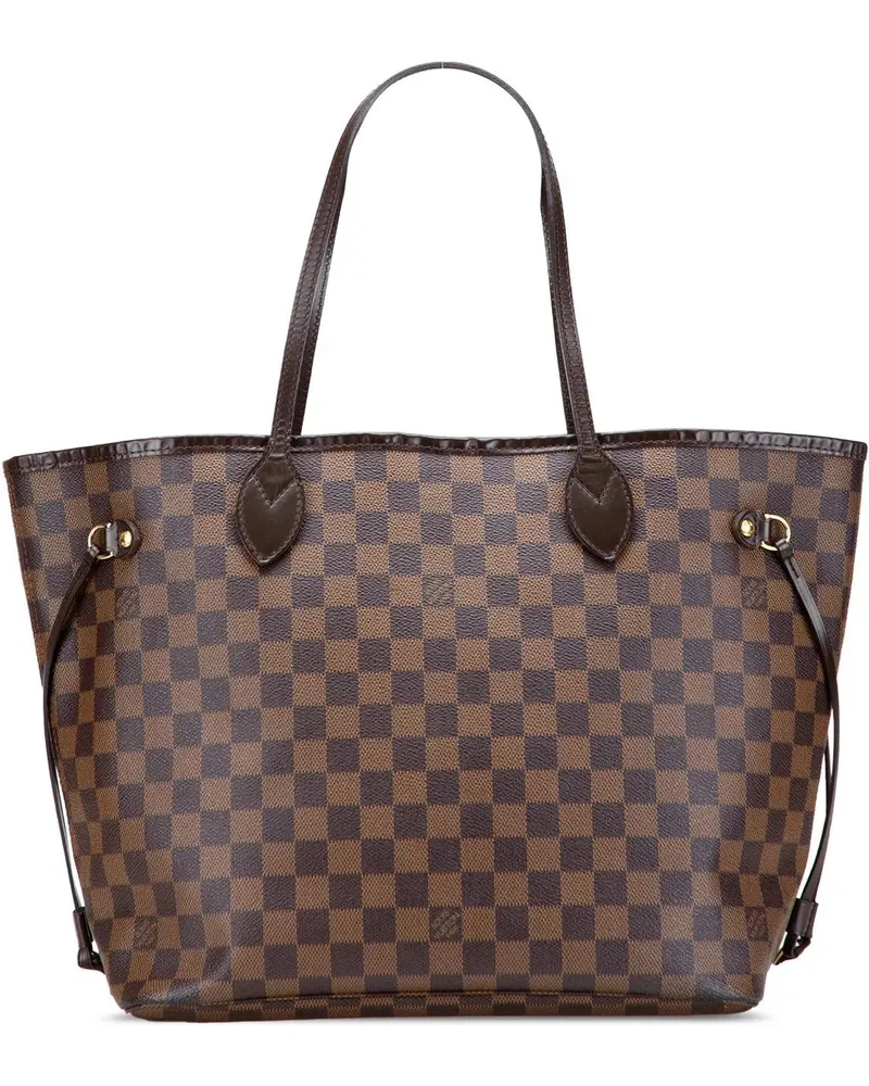 Louis Vuitton Shopper Damier Ebene Neverfull MM braun Braun