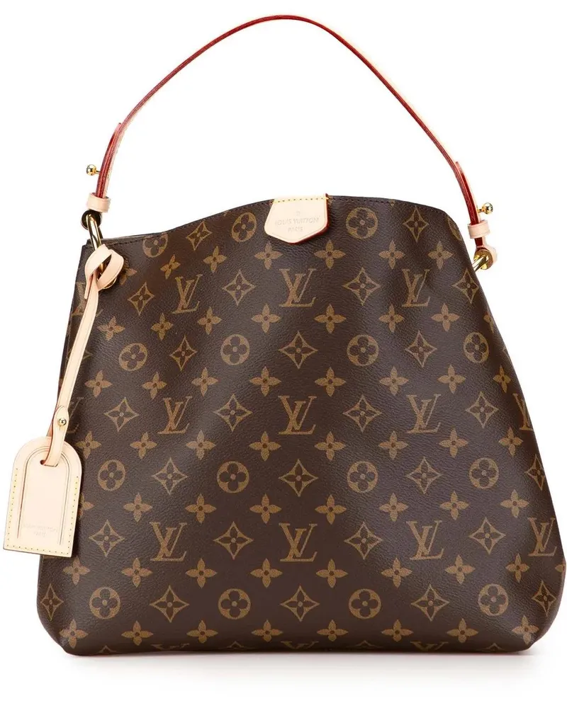 Louis Vuitton Hobo Bags Monogram Graceful PM braun Braun