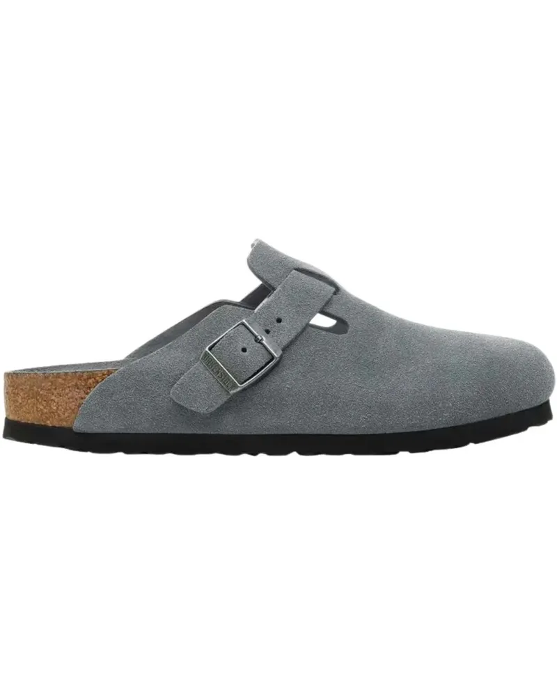 Birkenstock Sandalen  Boston Slippers Grijs 1030874 grau Grau