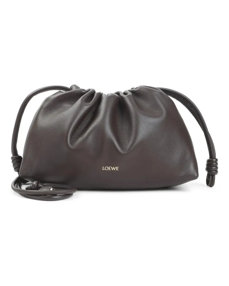 Loewe Hobo Bags Soft Slouchy Leather Shoulder Bag With Drawstring braun Braun