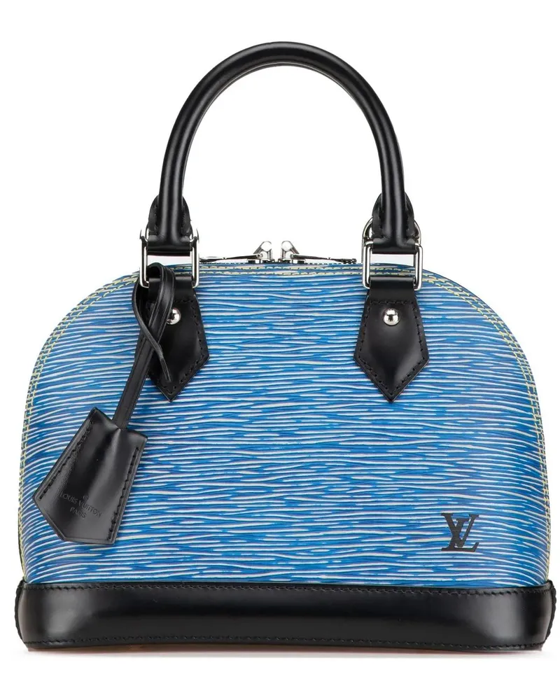 Louis Vuitton Hobo Bags 2017 Epi Denim Alma BB blau Blau