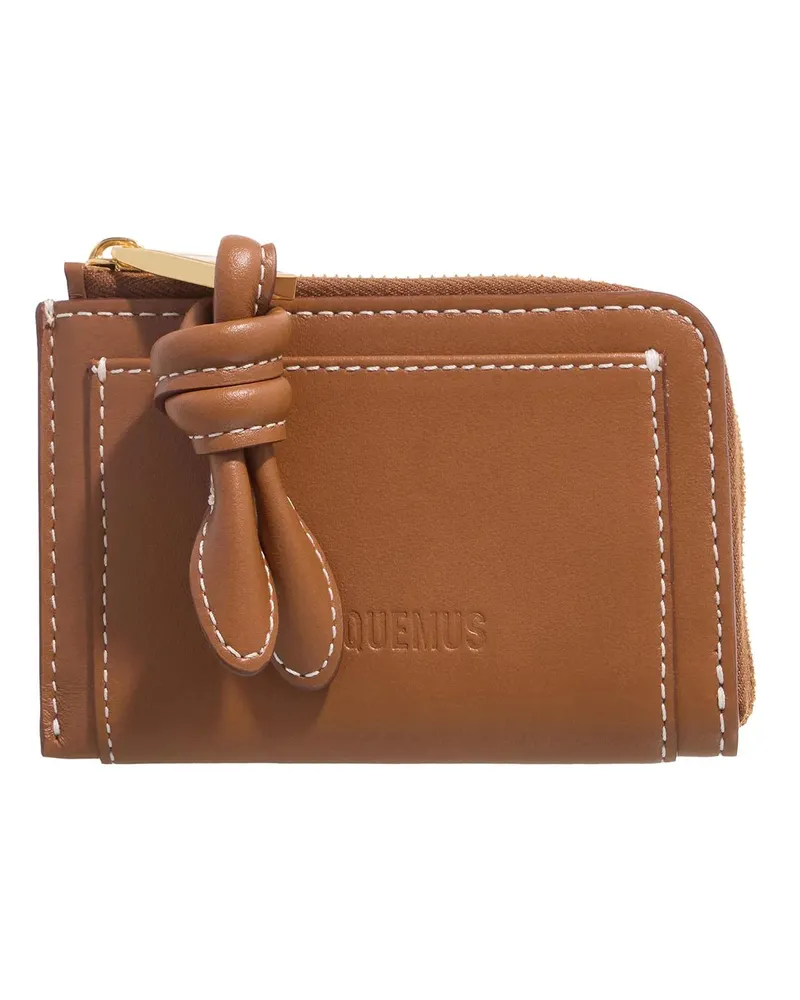 Jacquemus Portemonnaie Le Porte-Cartes Tourni braun Braun