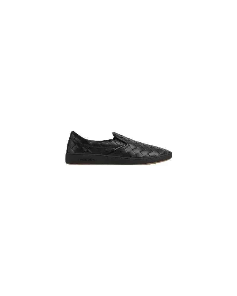 Bottega Veneta Low-Top Sneaker SLIP-ON LEATHER SNEAKERS schwarz Schwarz