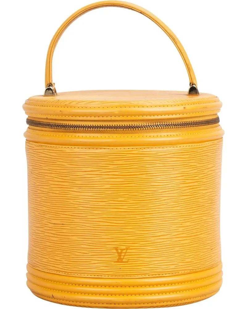 Louis Vuitton Crossbody Bags  Yellow Epi Leather Cannes Vanity Han gelb Gelb