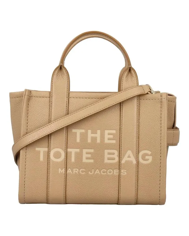 Marc Jacobs Shopper & Totes The Mini Tote Leather Bag braun Braun