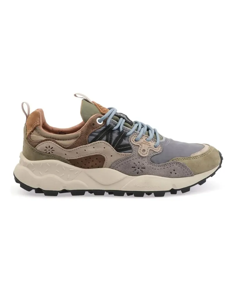 Flower MOUNTAIN Low-Top Sneaker Sneakers Marrone Grigio bunt Bunt