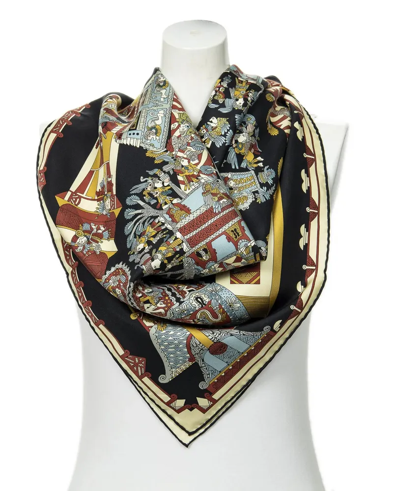 Hermès Crossbody Bags Scarf schwarz Schwarz