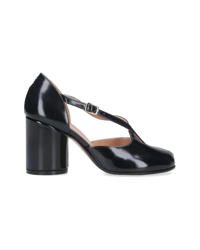 Maison Margiela Hohe Schuhe Tabi Pumps – Black schwarz Schwarz