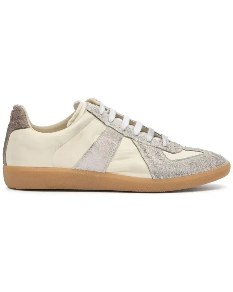 Maison Margiela Low-Top Sneaker Light Beige Almond Toe Replica Sneakers beige Beige