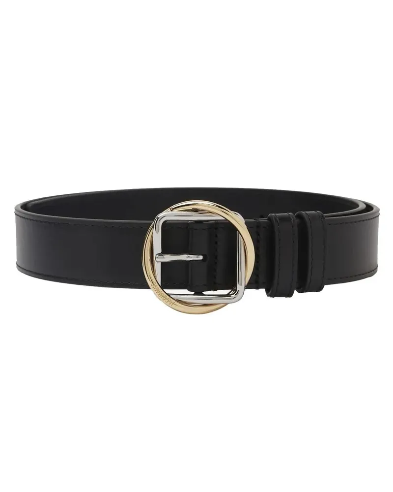 Jacquemus Gürtel Salon Smooth Leather Belt schwarz Schwarz