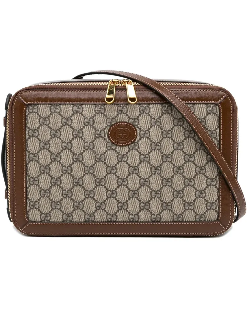 Gucci Hobo Bags 2016-2024 GG Supreme Azalea Box Bag braun Braun