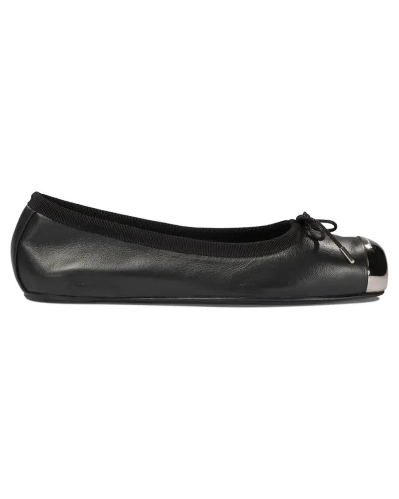 Alexander McQueen Punk" Ballet Flats schwarz Schwarz