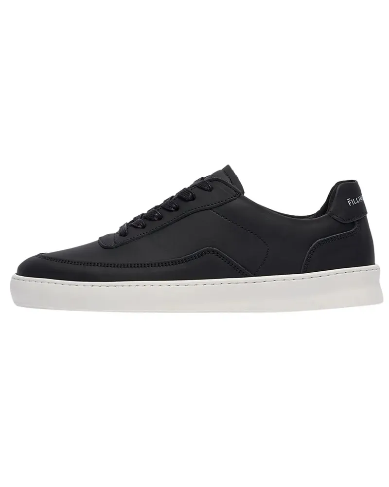 Filling Pieces Low-Top Sneaker Mondo Organic Nappa Black schwarz Schwarz
