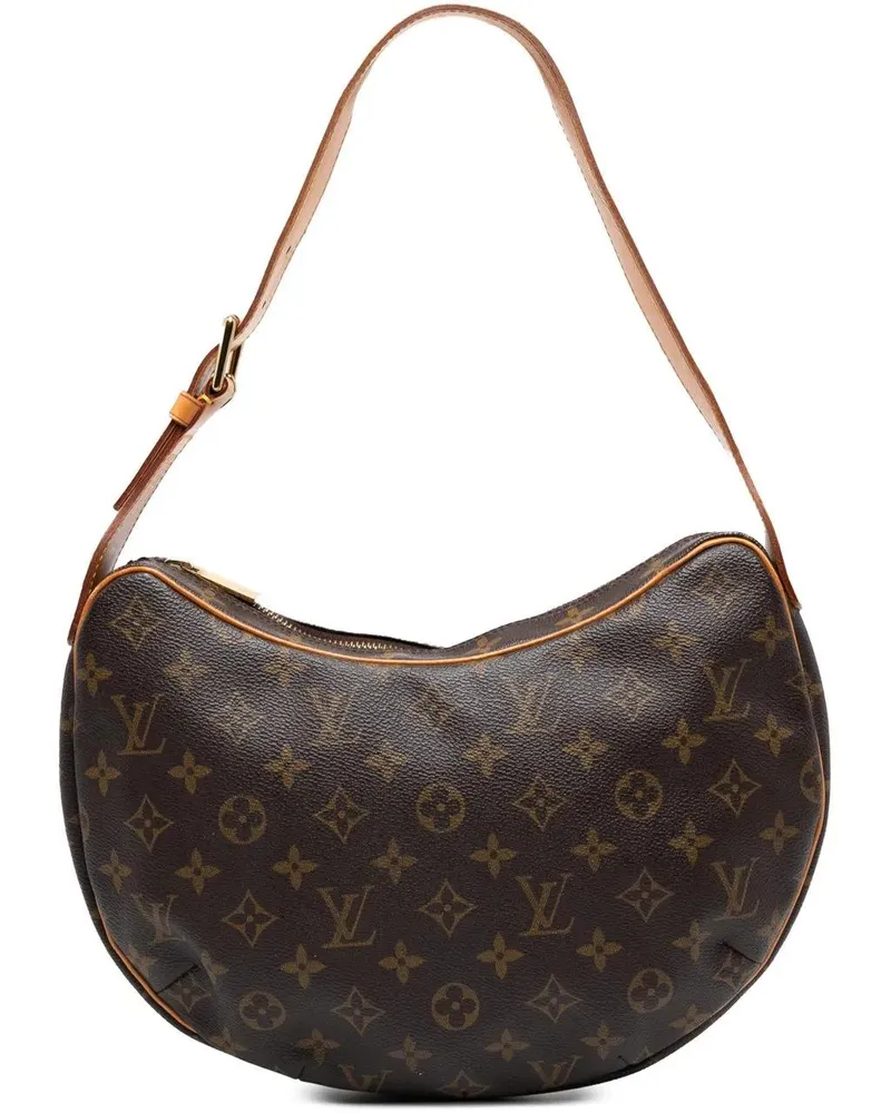 Louis Vuitton Hobo Bags Monogram Croissant MM braun Braun