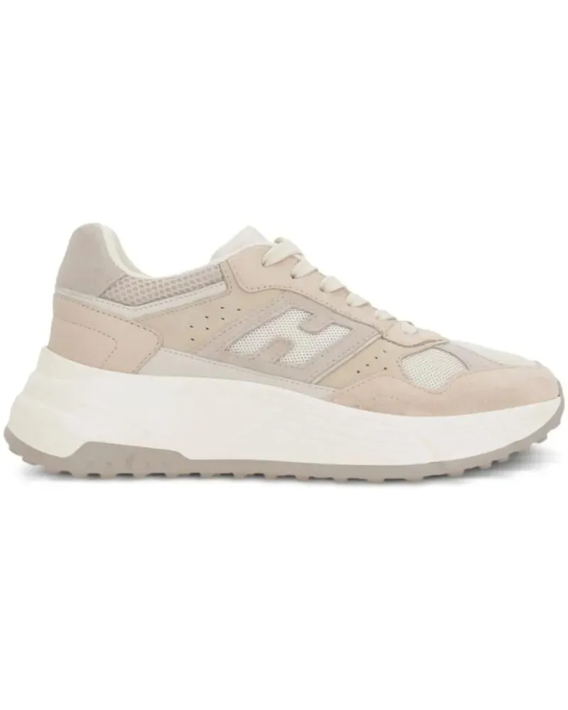 Hogan Low-Top Sneaker Chunky Sole Sneakers With Mesh And Suede Compositi beige Beige