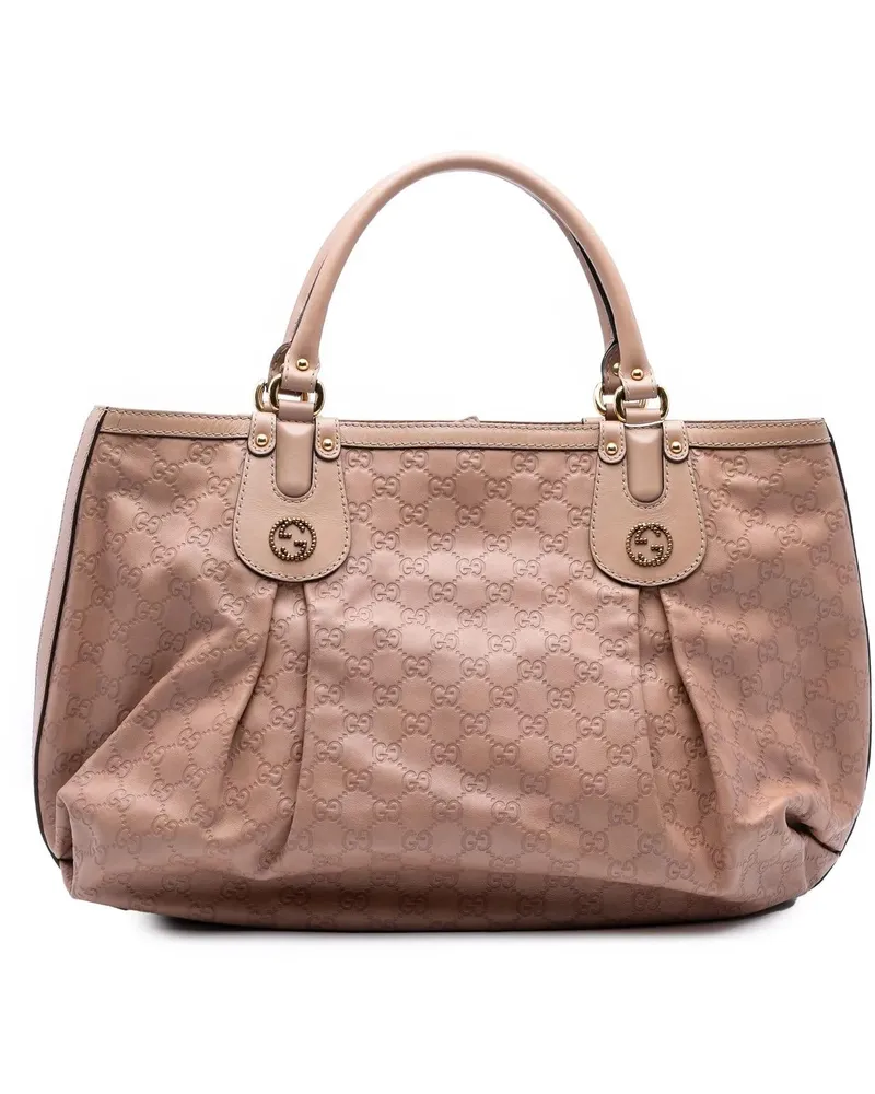 Gucci Shopper Large ssima Scarlett Tote rosa Gold