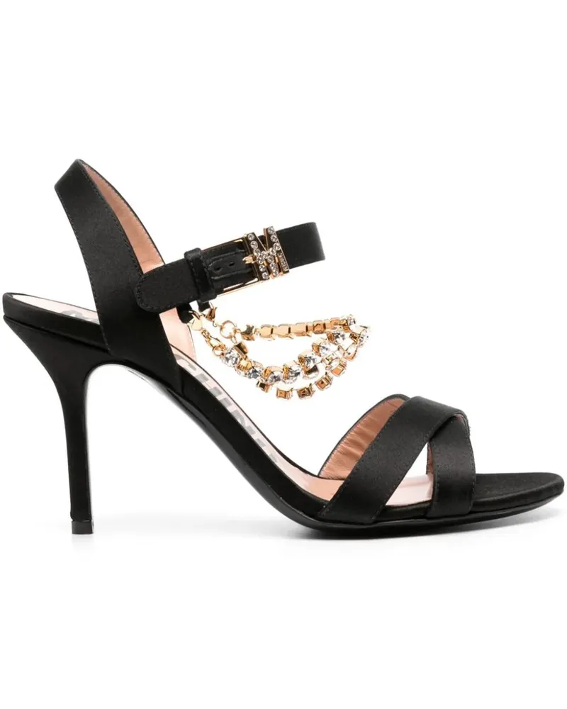 Moschino Sandalen Sandals Black schwarz Schwarz