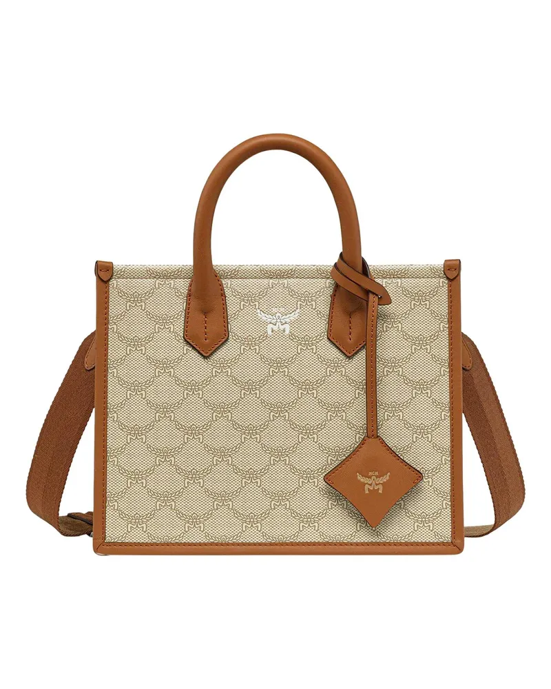 MCM Shopper Himmel Tragetasche in Lauretos beige Beige