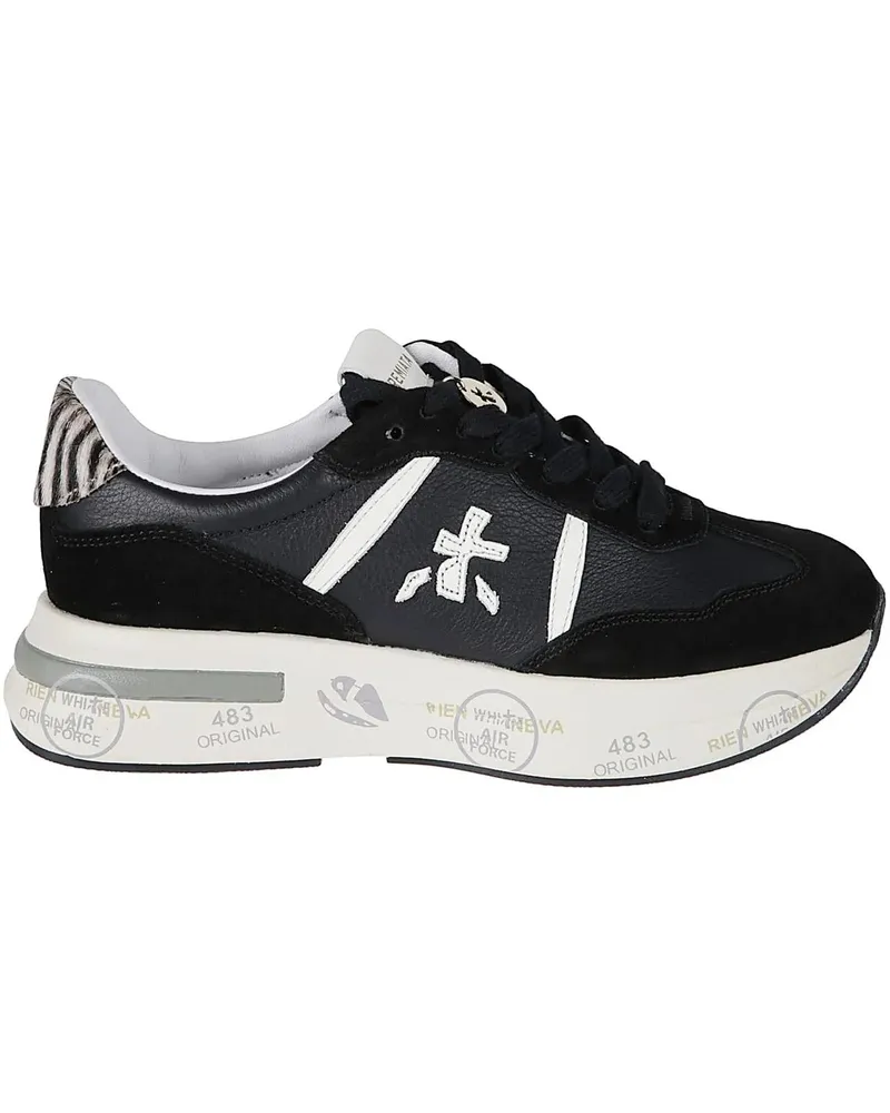 Premiata Low-Top Sneaker Cassie Sneakers Black schwarz Schwarz