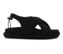 Sandalen Chunky Sandal With Drawstring Closure schwarz