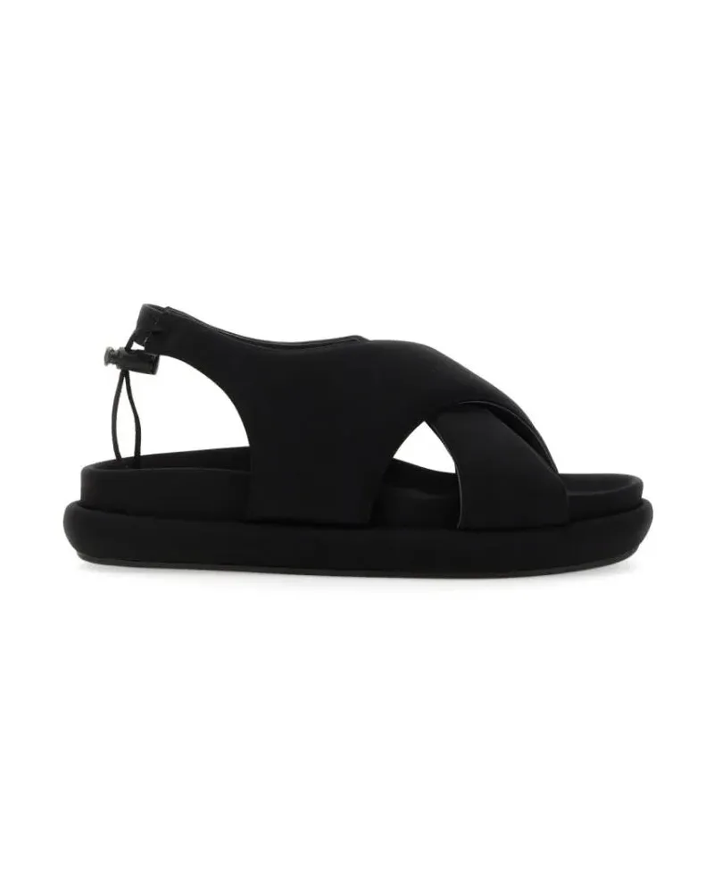Gia Borghini Sandalen Chunky Sandal With Drawstring Closure schwarz Schwarz