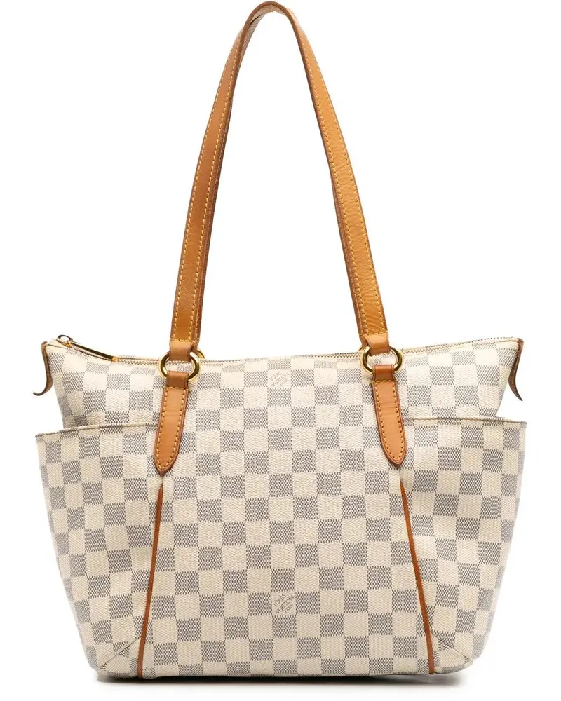 Louis Vuitton Shopper Damier Azur Totally PM weiß Weiß