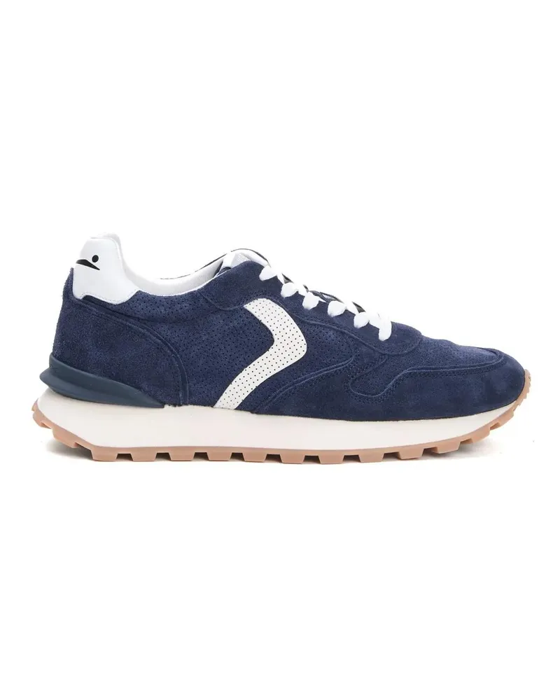 Voile Blanche Low-Top Sneaker Paris Race Blue Suede Sneakers blau Blau