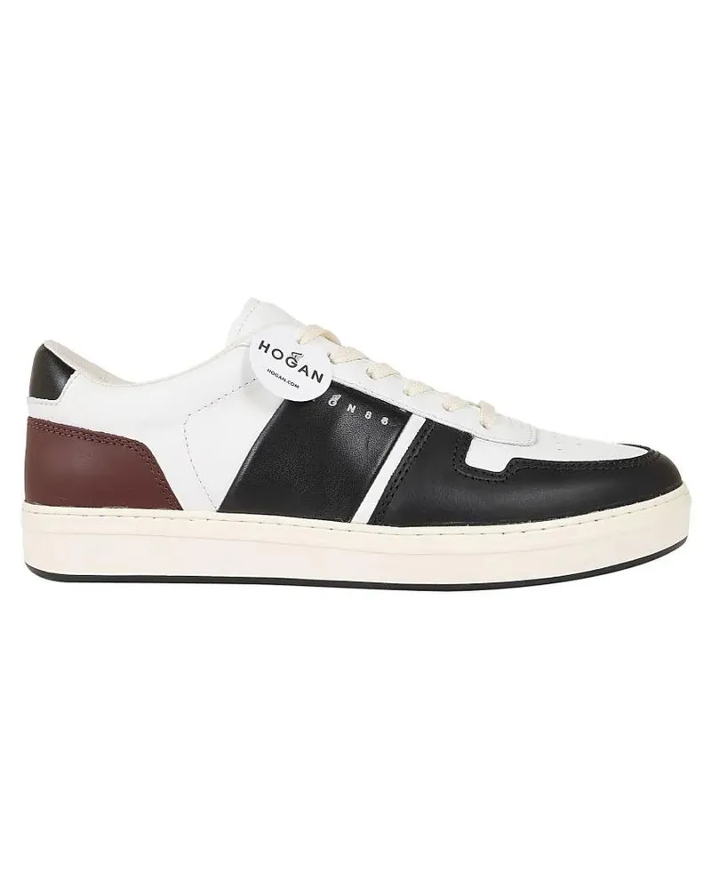 Hogan Low-Top Sneaker H668 Low-Top Leather Sneakers weiß Weiß