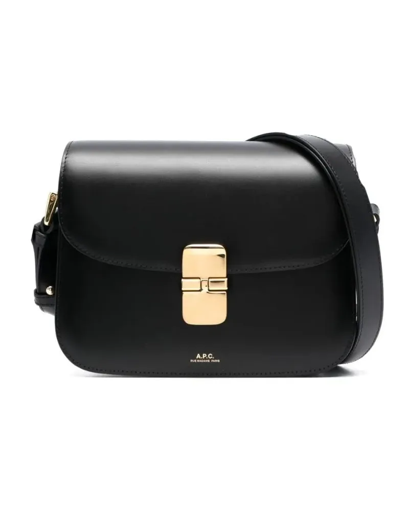 A.P.C. Hobo Bags Sac Grace Small Shoulder Bag schwarz Schwarz