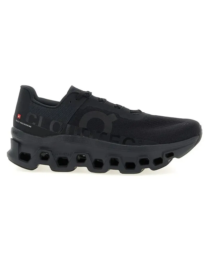 ON Low-Top Sneaker Cloudmster' Sneakers schwarz Schwarz