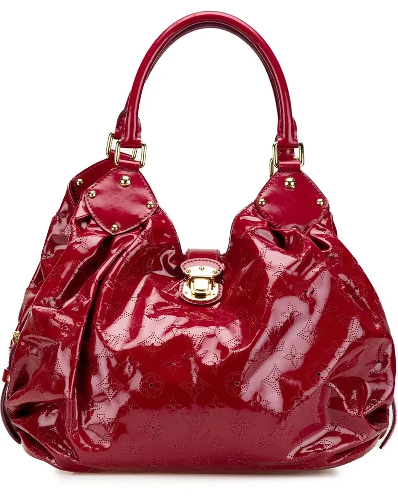 Louis Vuitton Hobo Bags Monogram Vernis Mahina Surya L rot Rot