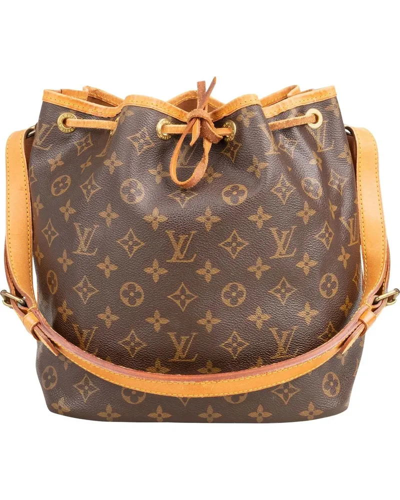 Louis Vuitton Crossbody Bags  Canvas Monogram Sac Noe Petit Should braun Braun