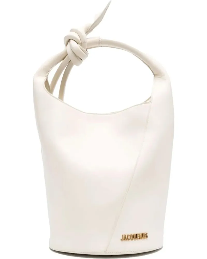 Jacquemus Hobo Bags Bags Light Ivory weiß Weiß