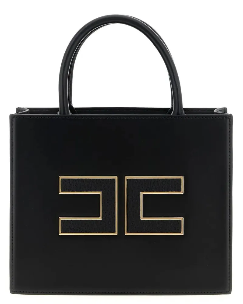 Elisabetta Franchi Shopper & Totes 'Tote' Small Handbag schwarz Schwarz