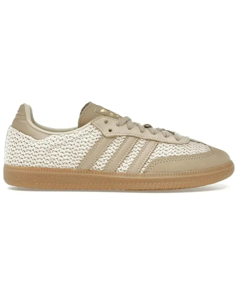 adidas Low-Top Sneaker  Samba OG Crochet Pack Sand Strata (Women's) beige Beige
