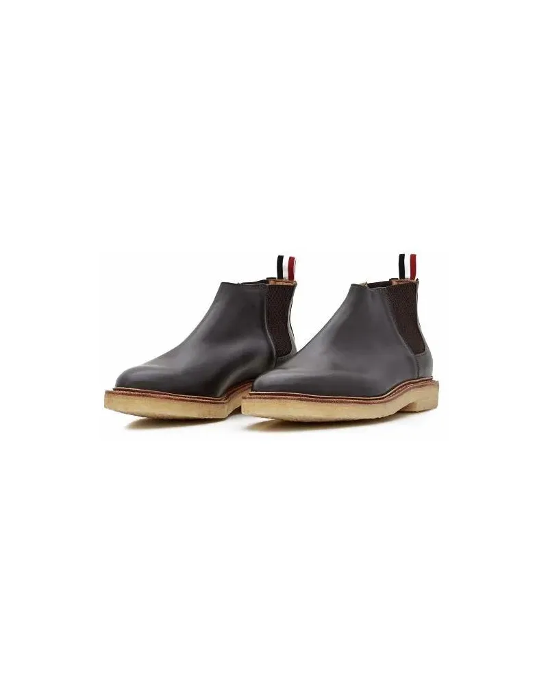 Thom Browne Stiefel Chelsea Boot braun Braun