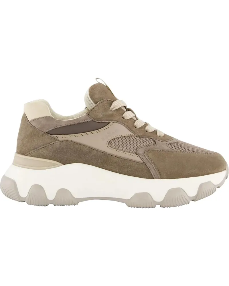 Hogan Low-Top Sneaker Dames  Hyperactive Allacciato braun Braun