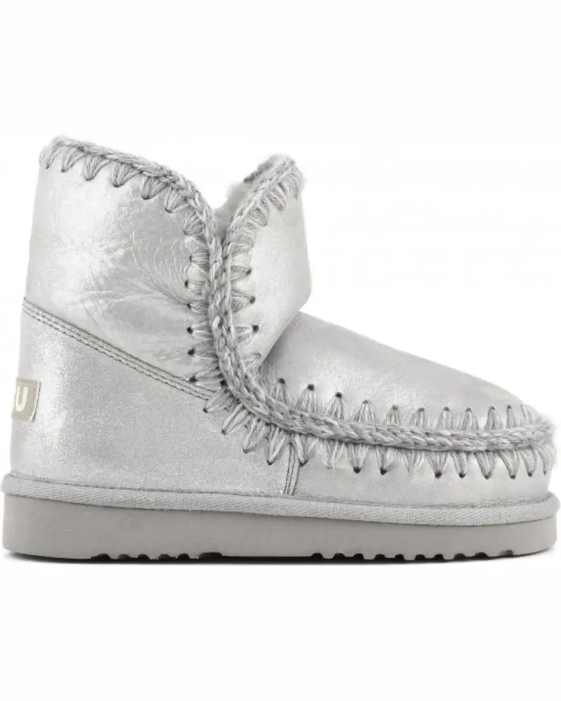 Mou Sandalen  Eskimo 18 Pantoffels Zilver Mu.fw101001c silberfarben 