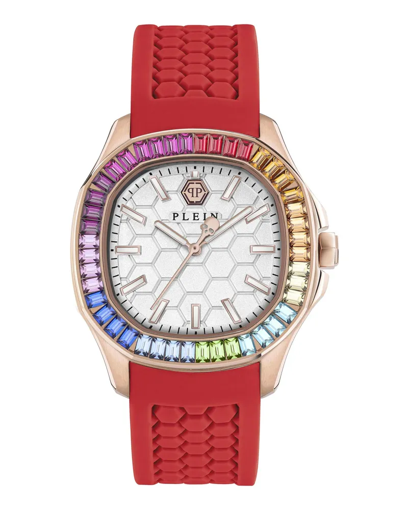 Philipp Plein Uhr Quarz-Analoguhr The $Pectre Lady red Rot