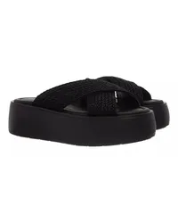 Calvin Klein Sandalen & Sandaletten Bubble Slide Woven Schwarz