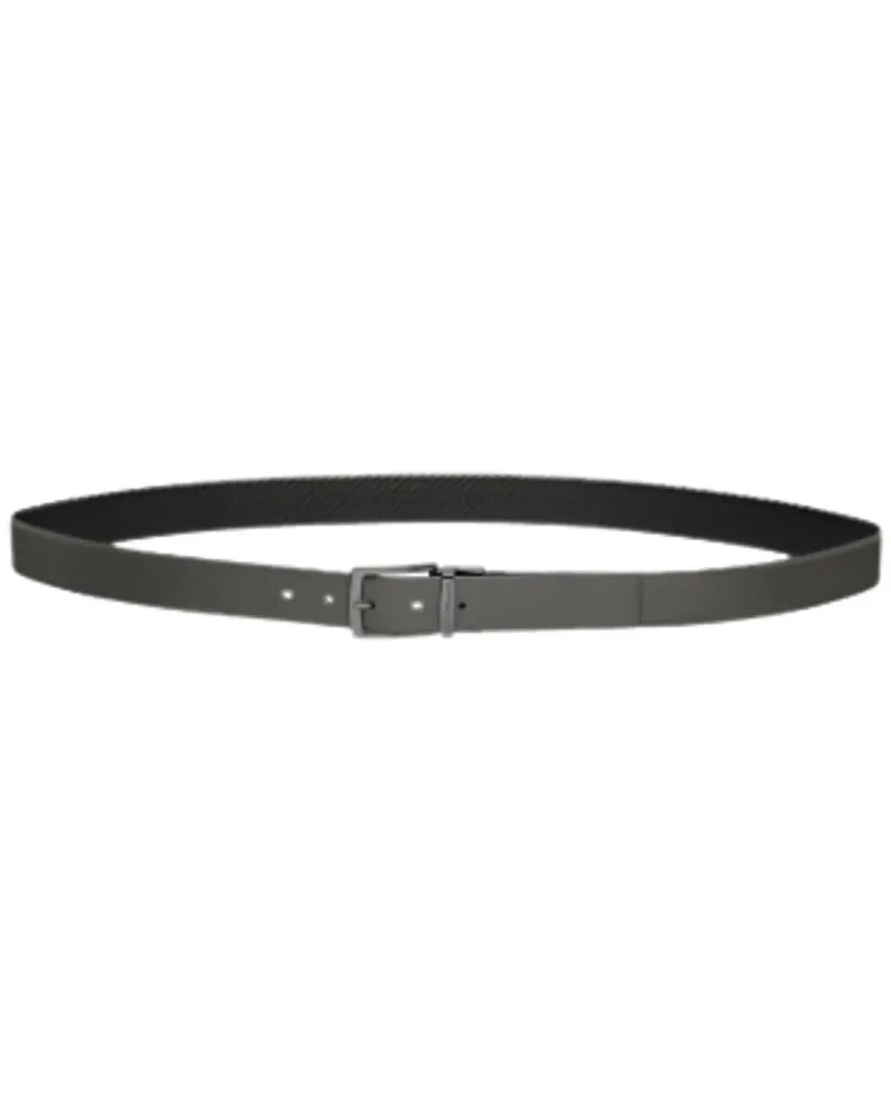 Emporio Armani Gürtel Belts Black schwarz Schwarz