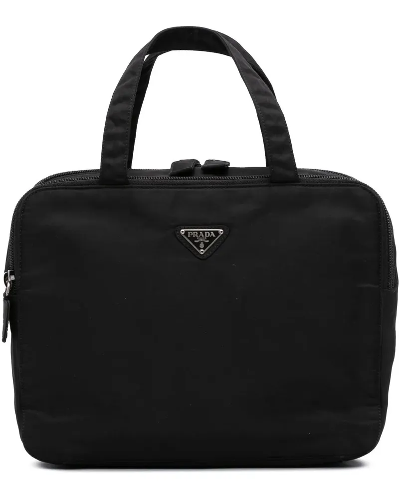 Prada Crossbody Bags Tessuto Handbag schwarz Schwarz
