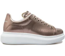 Low-Top Sneaker Larry Techy Oversized Lace-up Sneakers beige
