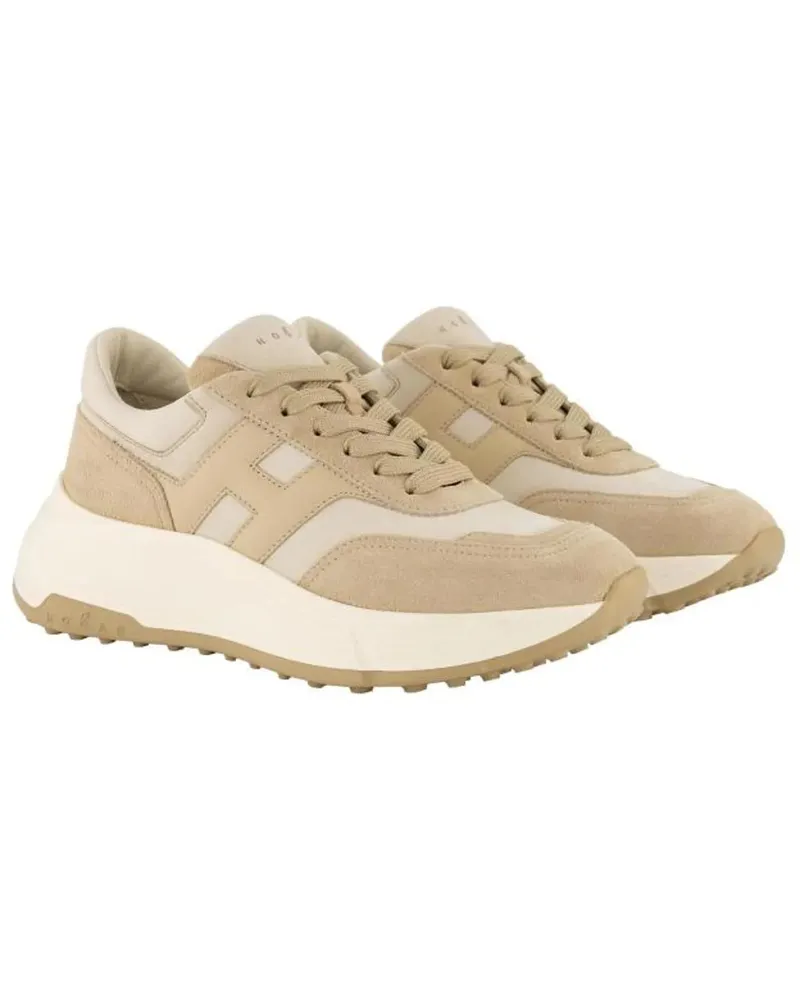 Hogan Stiefeletten H Allacciato H beige Beige