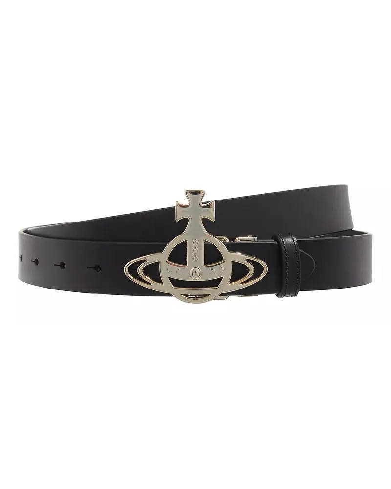 Vivienne Westwood Gürtel Belts Line Orb Buckle Schwarz