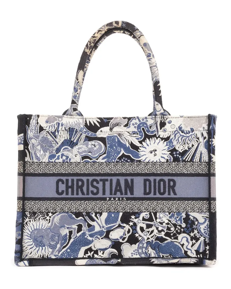 Dior Crossbody Bags Cabas Book Tote Medium blau Blau